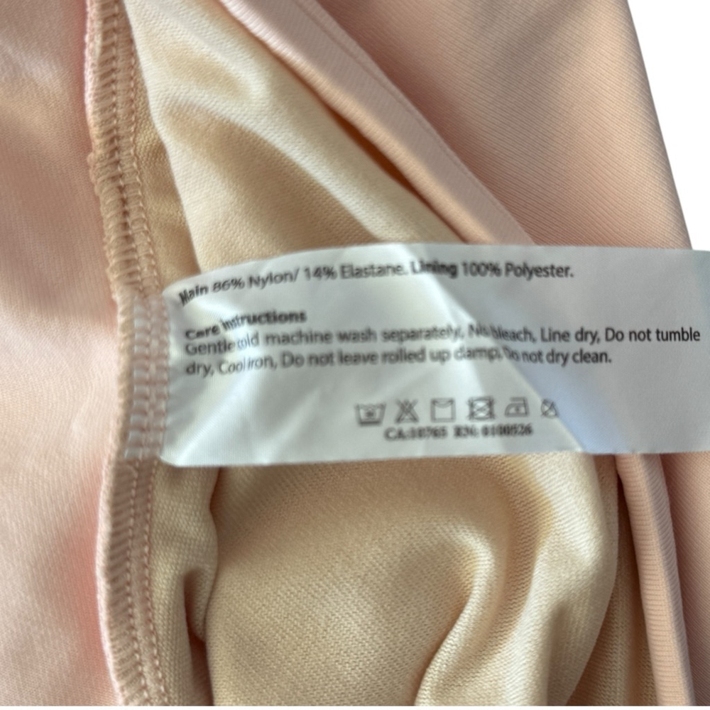 Bloch Pink Ballet Leotard S Camisole Open Back Dance - Picture 5 of 5